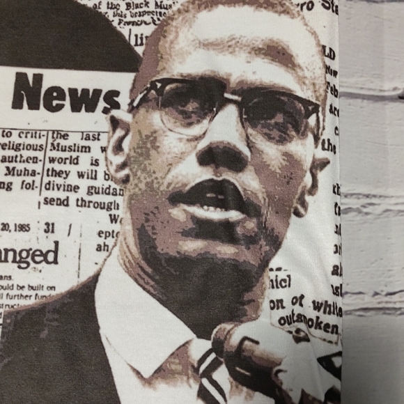Malcolm X t shirt size medium - Picture 3 of 5